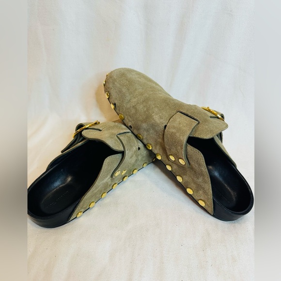 Isabel Marant  Mirvin Suede Clogs - Picture 5 of 10